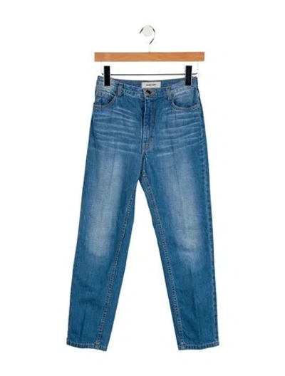 Pre-owned Rachel Comey Mid-rise Skinny Leg Jeans In Blue
