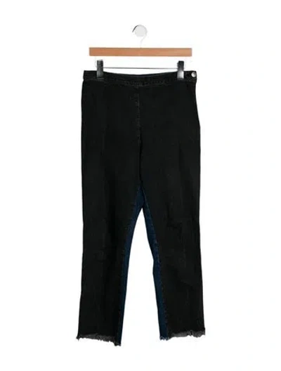 Pre-owned Rachel Comey Mid-rise Straight Leg Jeans In Black