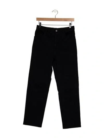 Pre-owned Rachel Comey Mid-rise Straight Leg Jeans In Black