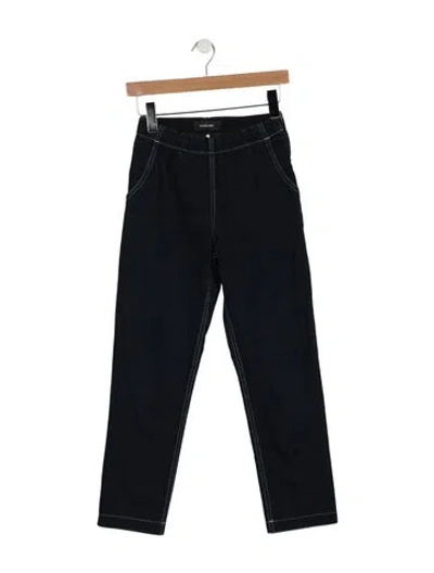 Pre-owned Rachel Comey Mid-rise Straight Leg Jeans In Blue