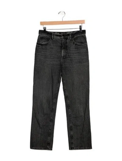 Pre-owned Rachel Comey Mid-rise Straight Leg Jeans In Gray