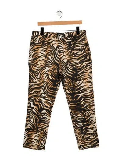 Pre-owned Rachel Comey Mid-rise Straight Leg Jeans In Multicolor