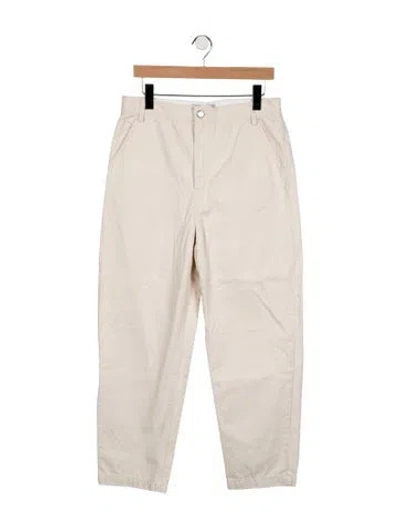 Pre-owned Rachel Comey Mid-rise Straight Leg Jeans In Neutrals