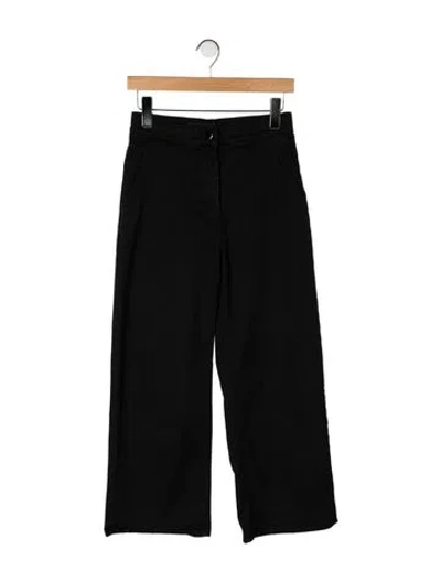 Pre-owned Rachel Comey Mid-rise Wide Leg Jeans In Black