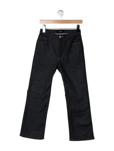 Pre-owned Rachel Comey Mid-rise Wide Leg Jeans In Blue