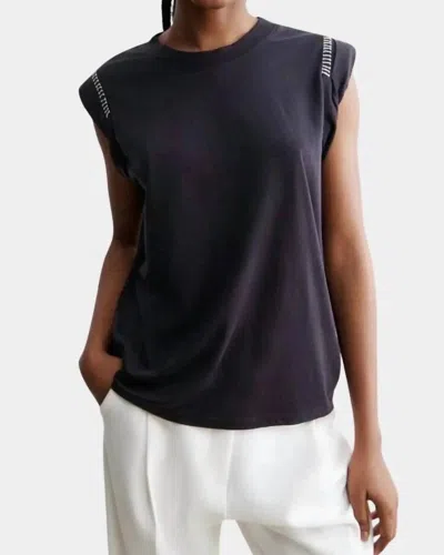 Rachel Comey Miles Tee In Black