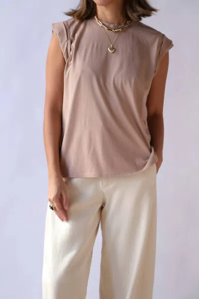 Rachel Comey Miles Tee In Buff