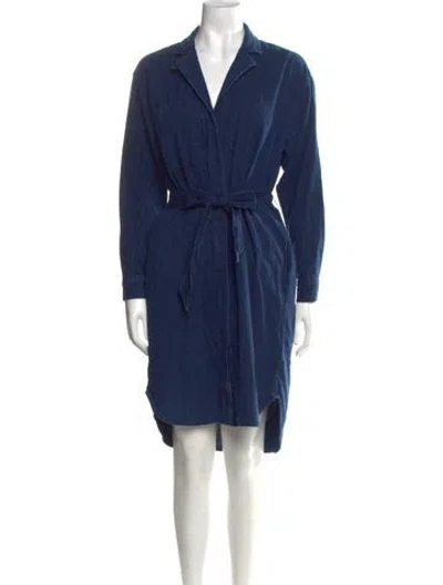 Pre-owned Rachel Comey Mini Dress In Blue