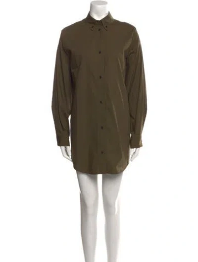 Pre-owned Rachel Comey Mini Dress In Green