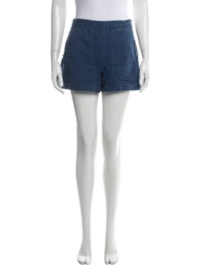 Pre-owned Rachel Comey Mini Shorts In Blue