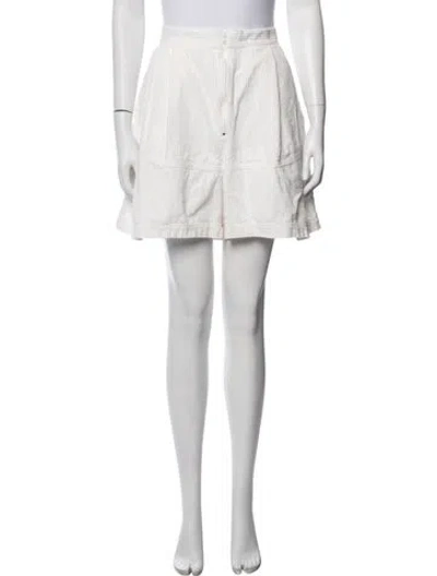 Pre-owned Rachel Comey Mini Shorts In Neutral