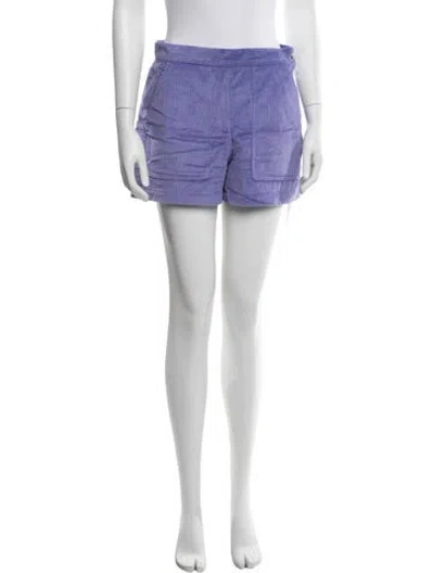 Pre-owned Rachel Comey Mini Shorts In Purple