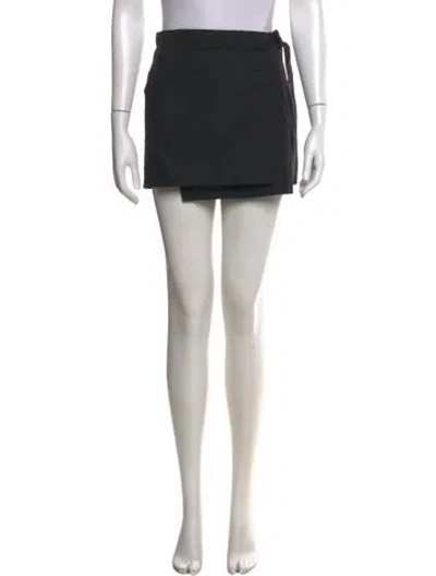 Pre-owned Rachel Comey Mini Skirt In Black