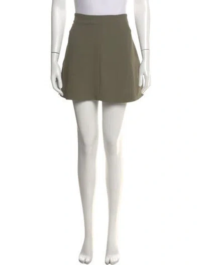 Pre-owned Rachel Comey Mini Skirt In Green