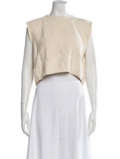 Pre-owned Rachel Comey Mock Neck Sweater W/ Tags In Neutrals