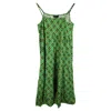 Rachel Comey Mowin Printed Maxi Dress In Green Cotton In Green