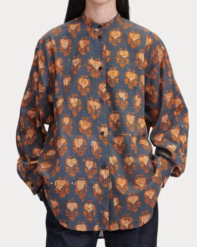 Rachel Comey Myra Top In Black Multi