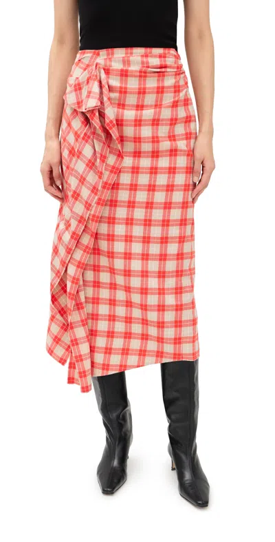 Rachel Comey Nesom Skirt Red