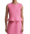 Rachel Comey Nita Top In Hot Pink In Pink