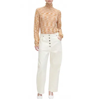 Rachel Comey Pacific Top In Burnt Orange In Yellow
