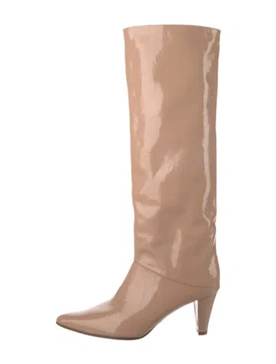 Pre-owned Rachel Comey Patent Leather Boots In Neutral