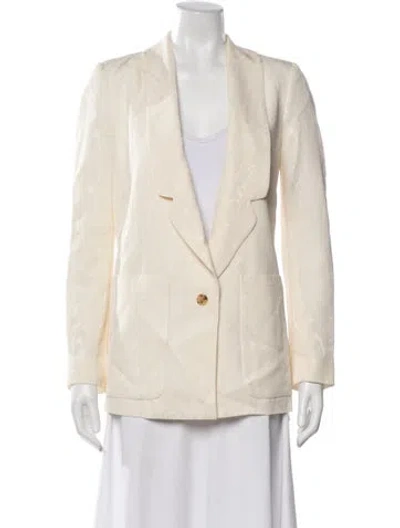 Pre-owned Rachel Comey Patterned Blazer In Neutral
