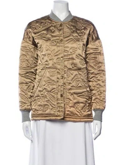 Pre-owned Rachel Comey Patterned Coat In Neutrals