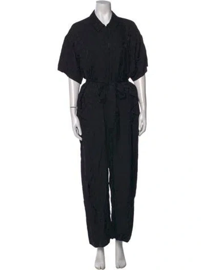 Pre-owned Rachel Comey Patterned Jumpsuit In Black