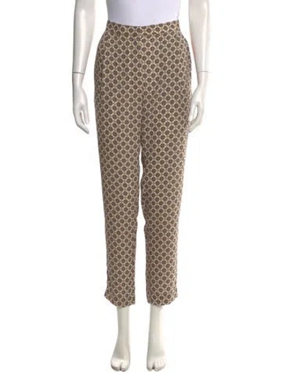 Pre-owned Rachel Comey Patterned Straight Leg Pants W/ Tags In Black