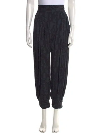 Pre-owned Rachel Comey Patterned Wide Leg Pants W/ Tags In Black