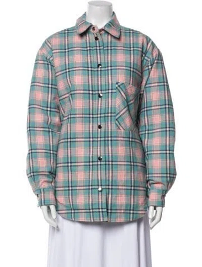 Pre-owned Rachel Comey Plaid Print Jacket In Multi