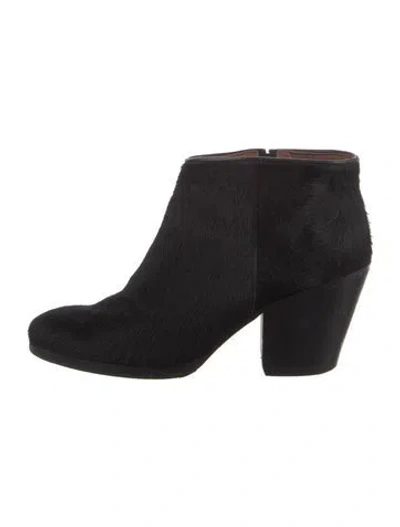 Pre-owned Rachel Comey Ponyhair Boots In Black