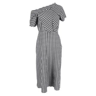 Rachel Comey Pout One-shoulder Midi Dress In Black Cotton