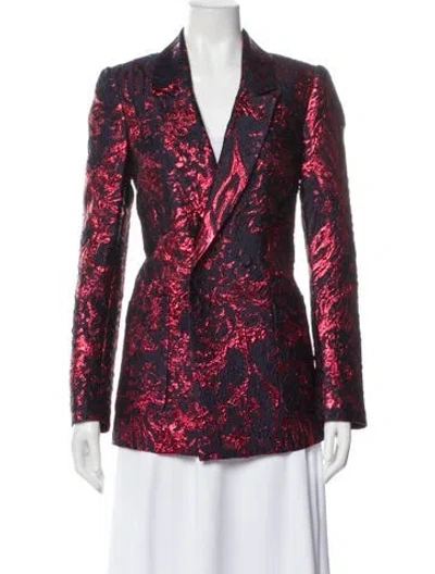 Pre-owned Rachel Comey Printed Blazer W/ Tags In Red