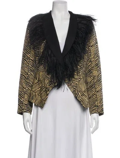 Pre-owned Rachel Comey Printed Jacket In Blue