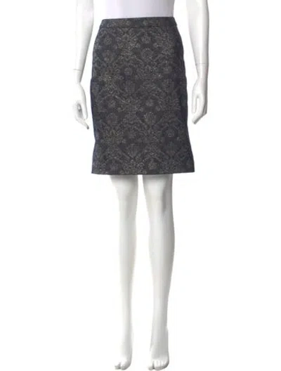 Pre-owned Rachel Comey Printed Knee-length Skirt In Black