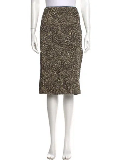 Pre-owned Rachel Comey Printed Knee-length Skirt W/ Tags In Multi