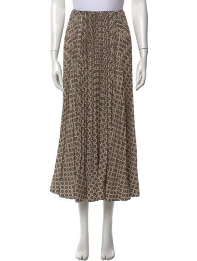 Pre-owned Rachel Comey Printed Long Skirt W/ Tags In Black