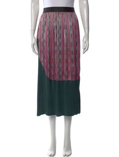 Pre-owned Rachel Comey Printed Midi Length Skirt In Multi