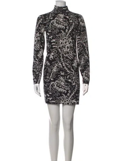 Pre-owned Rachel Comey Printed Mini Dress In Neutrals