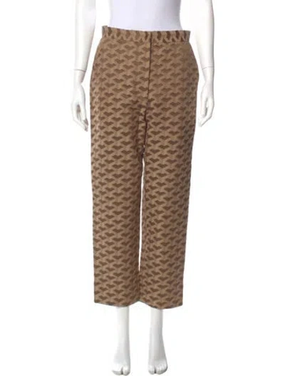 Pre-owned Rachel Comey Printed Straight Leg Pants In Multi