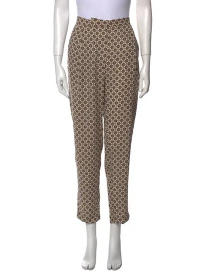 Pre-owned Rachel Comey Printed Straight Leg Pants In Multi