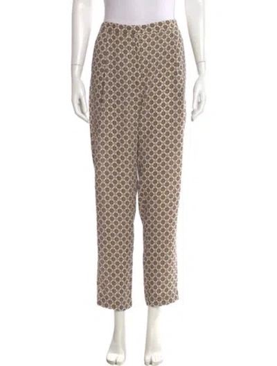 Pre-owned Rachel Comey Printed Straight Leg Pants In Multicolor