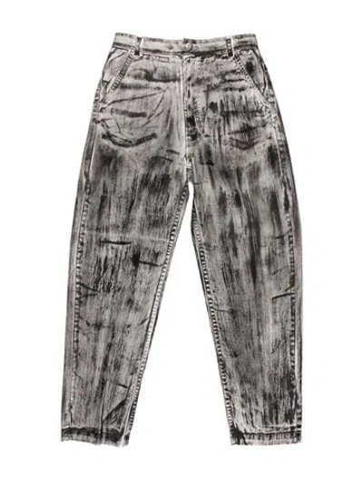 Pre-owned Rachel Comey Printed Straight Leg Pants W/ Tags In Gray