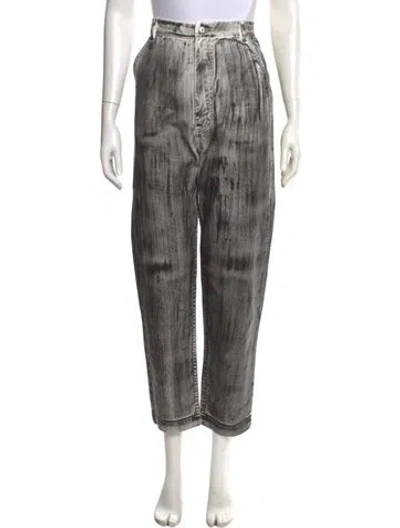 Pre-owned Rachel Comey Printed Wide Leg Pants W/ Tags In Gray