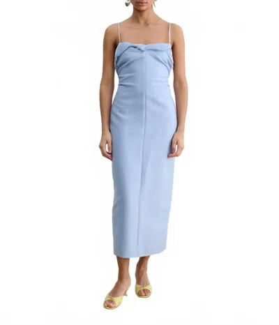 Rachel Comey Priss Midi Dress In Sky Blue