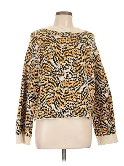 Pre-owned Rachel Comey Pullover Sweater In Gold