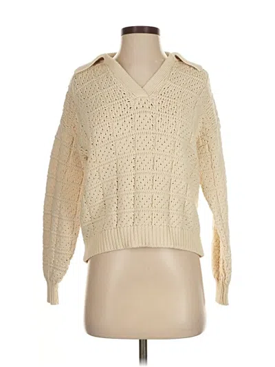 Pre-owned Rachel Comey Pullover Sweater In White