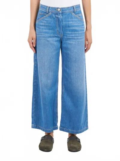 Rachel Comey Ranson Pant In Indigo In Multi