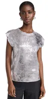 Rachel Comey Reis Vest Silver In Silver